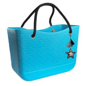 BocaBagg (Aqua) Large EVA Tote Bag-Like Bogg Bag